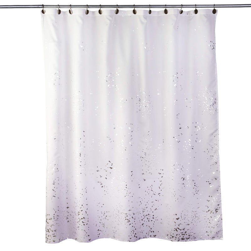 SKL Home by Saturday Knight Ltd. Splatter Fabric Shower Curtain, Lavender - Image 1